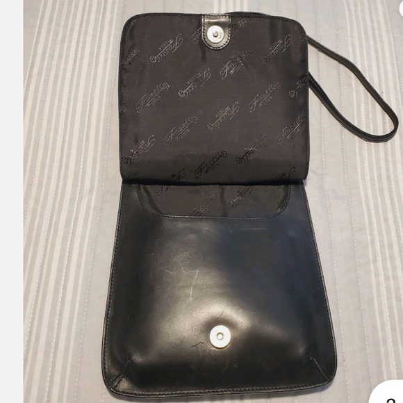 Medium Chic Blue and Black fur western Crossbody Bag for Everyday Use - Picture 3 of 14